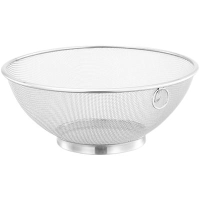 Fruit Basket Stainless Steel Rice Laundry Baskets Kitchen Colander Bowl Sink Strainer Large Strainers Fine Mesh
