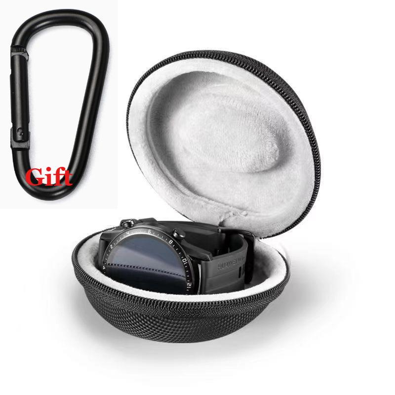 *Portable EVA Single Watch Travel Case Watch Storage Organizer Box Watch Holder Waterproof for Smartwatches Zippered Container