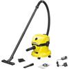 Kärcher WD 2-18 Wet and Dry Vacuum Cleaner 12L Yellow/Black