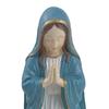 Catholic Rosary Holder Resin Prayer Rosary Stand Blessed Virgin Mary/Jesus Tabletop Jewelry Organizer Religious Gifts for Christian Home Decor
