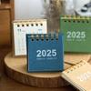 Mini-Kalender mit Spiralbindung, Schreibtischplaner, Desktop-Dekoration, 8 Designs