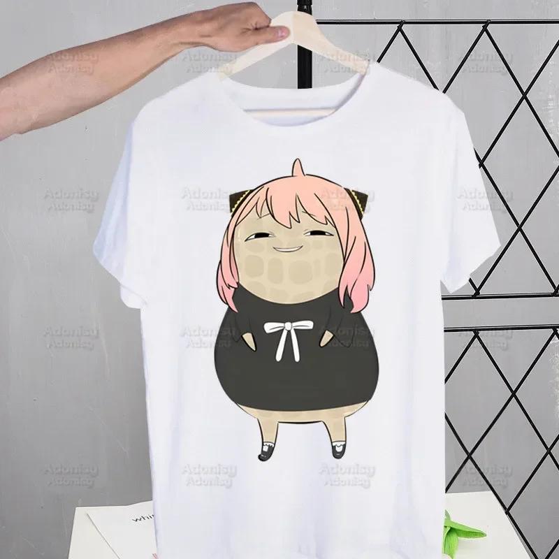 Spy X Family Anime Kawaii Anya Forger SPYFAMILY Men's Tshirt Cute Shirt Mens Fashion T-Shirt For Men Casual Tops Short Sleeve