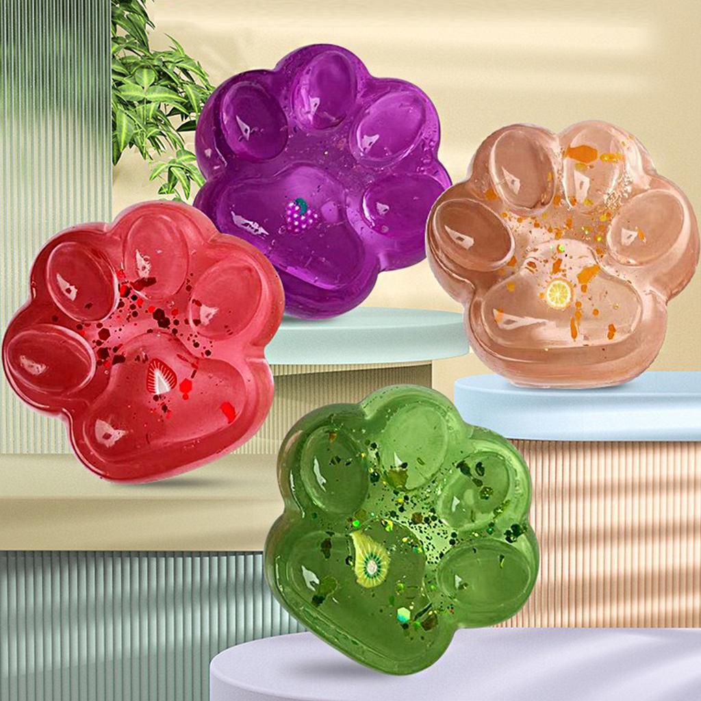 100G 7Colors Jelly Wax DIY Handmade Scented Candle Making Supplies Material Colorful Kneading Le Transparent Wax Raw Crystal Wax