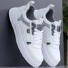 Summer Men's Shoes Waterproof and Non-slip Casual Versatile White Shoes Student Board Shoes Men's Lightweight Trendy Sports Shoes Men's