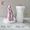 Eternal Love Body Candle Silicone Handmade Desktop Decoration Gypsum Epoxy Resin Aromatherapy Candle Silicone Mould