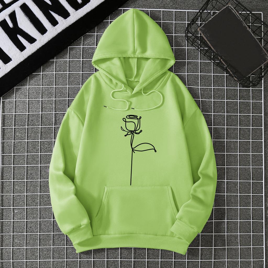 Winter thickened fleece sweater women's 2025 new autumn and winter large thermal loose hooded top