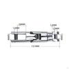 316 Stainless Steel Anchor Connector Saltwater Resistant Swivel Heavy Duty Marine