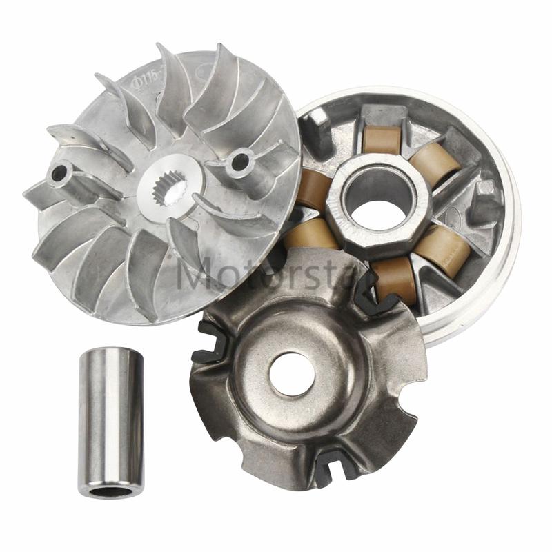 New GY6 125cc 150cc Pulley Assembly Clutch Variator Fit For Kymco Agility 125 4t Euro R16 Rs 9
