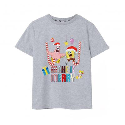 SpongeBob SquarePants Boys Make It Merry Christmas T-Shirt