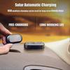 Neues LED-Auto-Alarmlicht, Solar-Autoalarm(blau)
