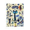 Pete the Cat  Blankets Skateboarding Cat Flannel Funny Breathable Throw Blankets for Coverlet Spring Autumn