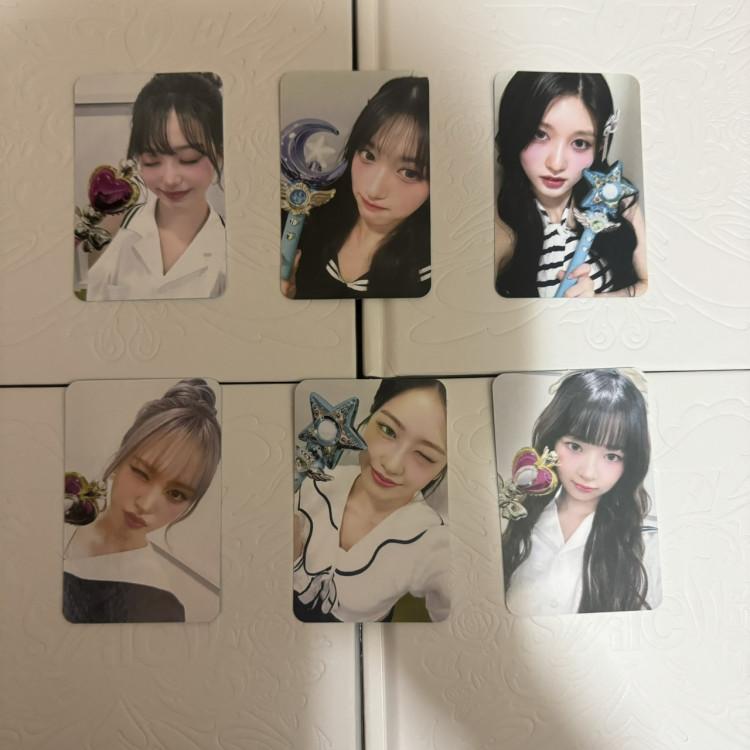 Ive Switch Album Soundwave Lucked 2nd Special Unpublished Photo Card 6 Type Photo Cassette A Set