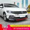 Volkswagen 19-21 Bora Front Lip Kit: ABT Three-Section Anti-Collision Exterior Trim
