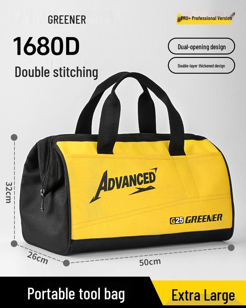 Multi-functional Durable Electrician's Canvas Tool Bag