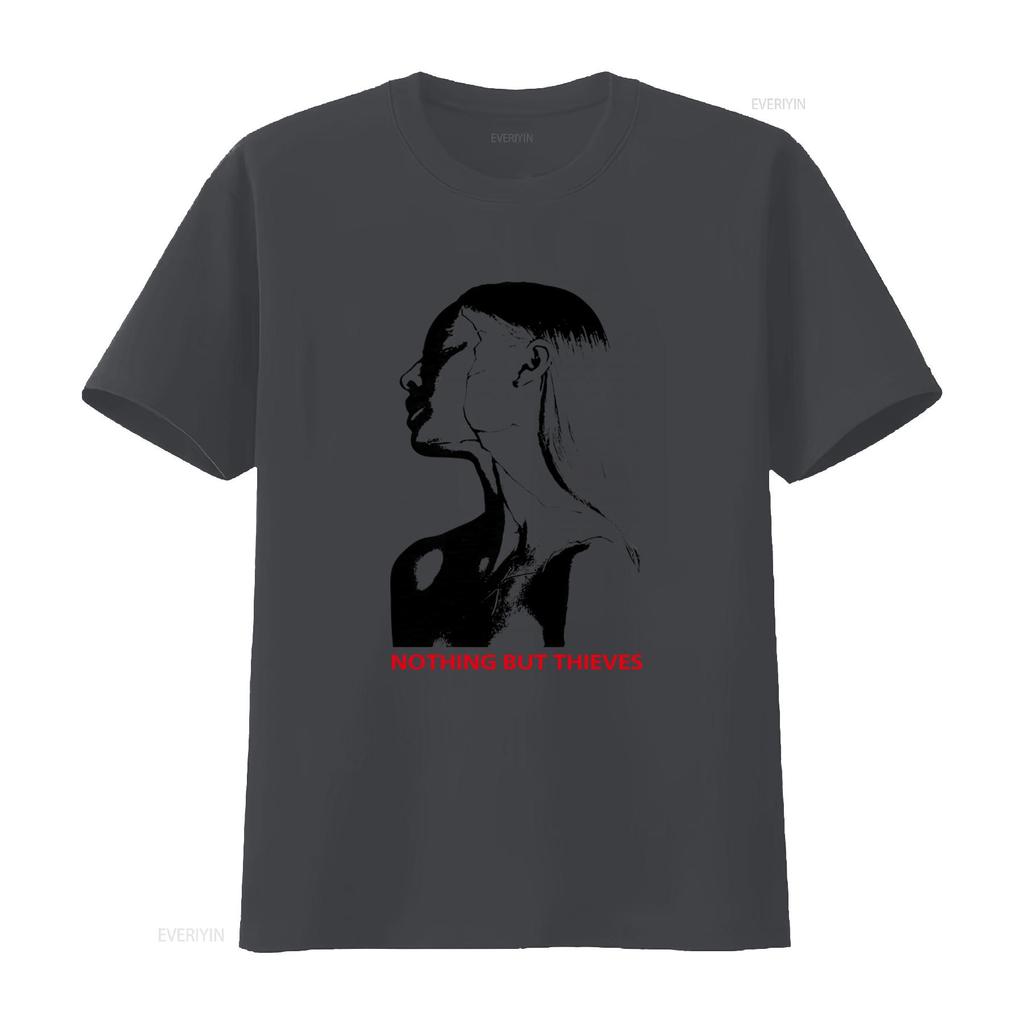 Nothing But Thieves T-Shirt Vintage Ästhetik Dead Club Stadt Konzert Fan Kunst Porträt Kunstwerk Neues Album Boho Stil Vintage