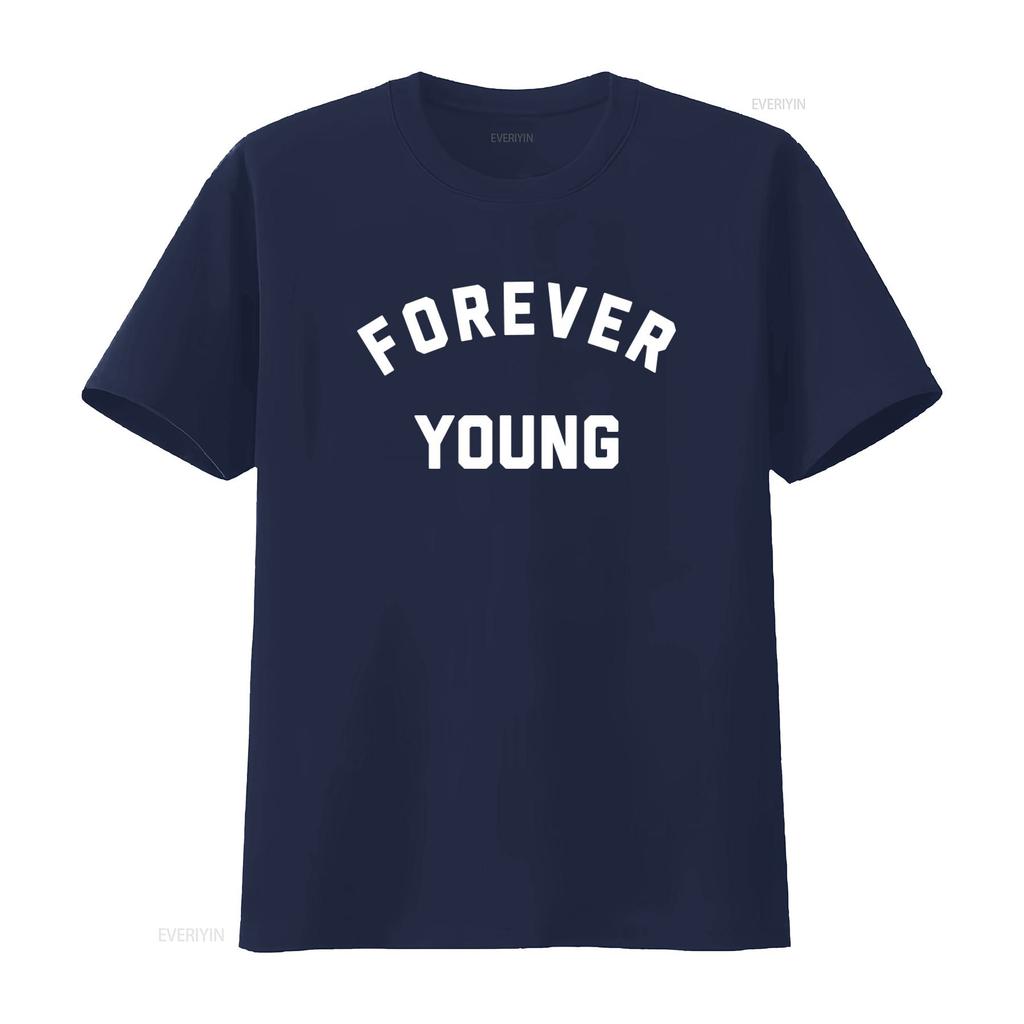 Forever Young Classic Rock Inspired T Shirt Retro 70s Culture Bob Dylan The Band Songs Life Youth Kids America vintage Washed
