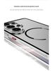 Samsung S26 Ultra Snap-On Magnetic Metal Frame Matte Anti-Drop Case for S25U/S24/S23