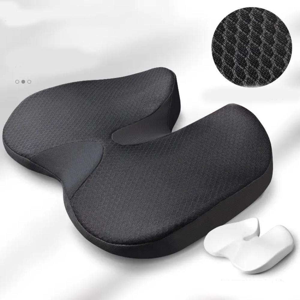 Portable Non Slip Orthopedic Cushion Ventilated Soft Office Chair Pad Comfort Padding Memory Foam Cushion Home