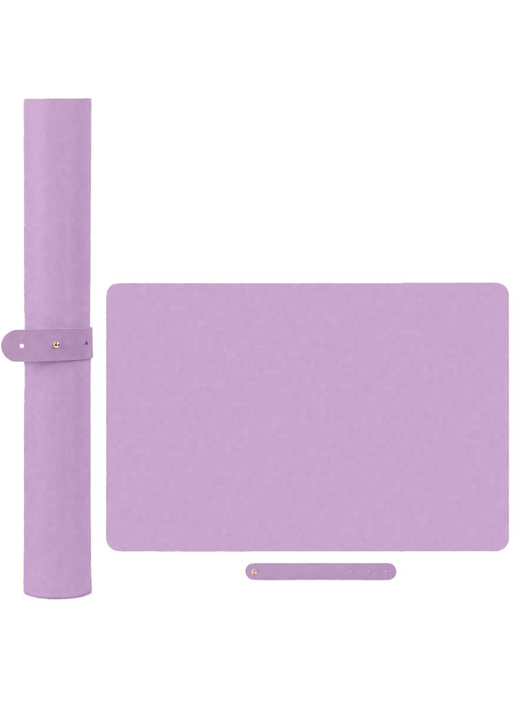 1/2pcs Pink Nail Art Table Mat Portable Foldable Nail Art Armrest Mat Microfiber Leather Soft Nail Art Mat for Nail Art Salon