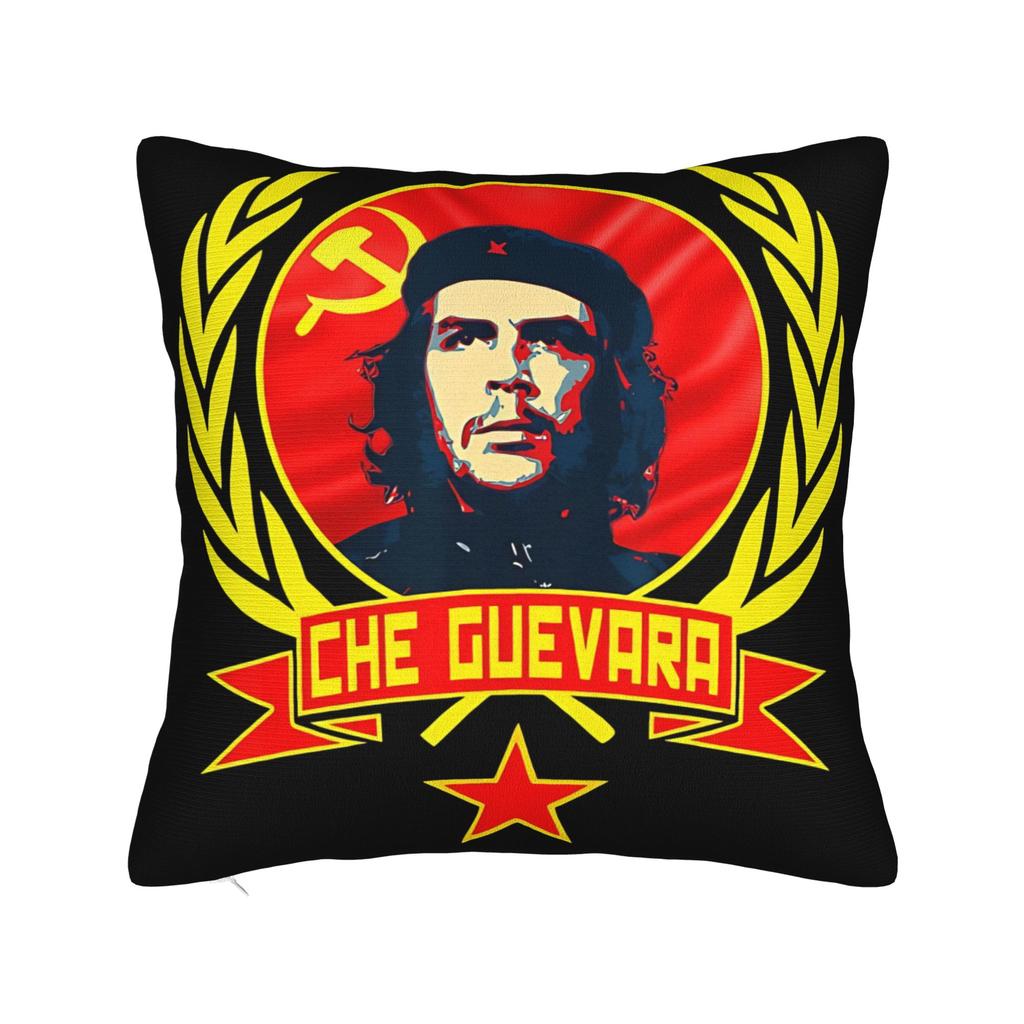 Pillow Case Che Guevara Argentine Marxist Revolutionary Print Pillow Cover For Sofa Home Decor Novelty Pillowcases