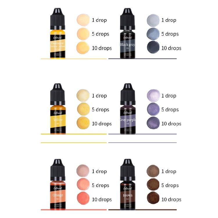Candle Dyes Candle Pigment Liquid Pigment Resin Pigment Set Liquid Colorant Dye