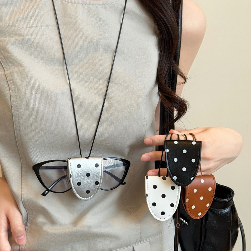 Leopard Print Sunglasses Glasses Holder Sunglasses Storage Sunglasses Lanyard Long Necklace Men