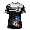 New 3D Printed Welding Tool Printed Short Sleeved T-shirt
