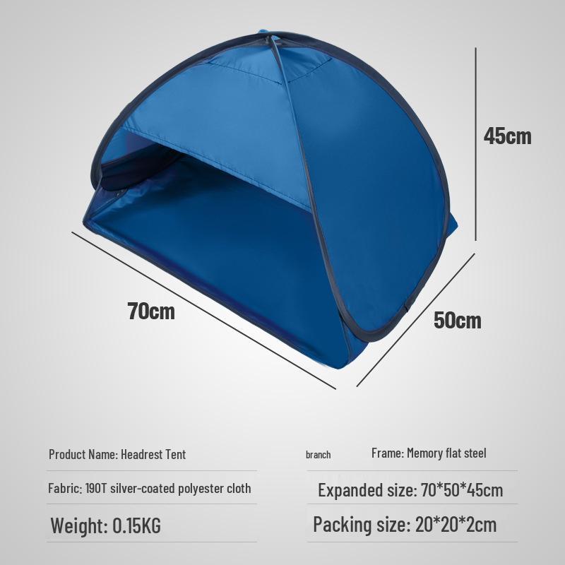 2-Second Quick Open Automatic Beach Sunshade Tent