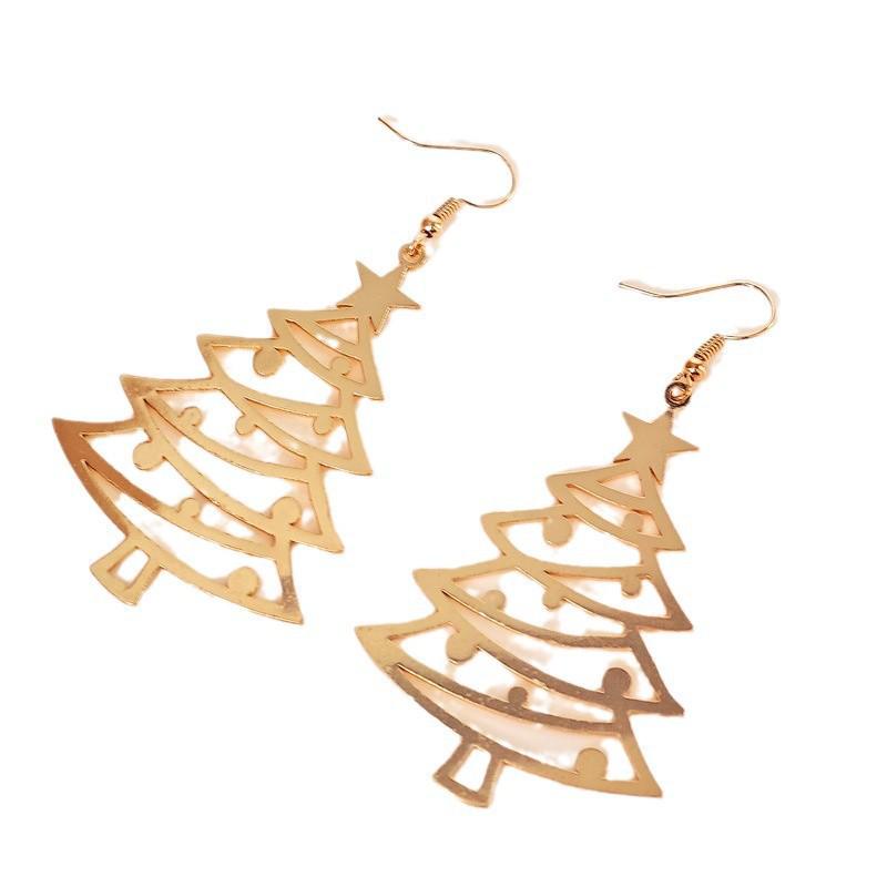 Creative Christmas Tree Pendant Necklace - Versatile European & American Fashion