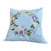 Embroidery Kit for Adults Pillow Cover Gift with Threads Cushion Floral Simple Bedroom