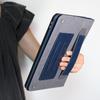 Stand Case for Samsung Galaxy Tab S10+/S9+/S9 FE+ Auto Wake/Sleep PU Leather Tablet Cover with Wallet/Hand Strap