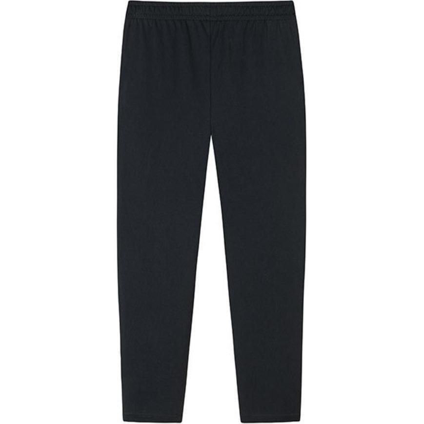 Anta Training Series Loose Breathable Straight Leg Casual Knit Sports Pants Women Pants Basic-Black 162427316-1