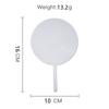 1PC  For Birthday Party Decoration Blank Wordless Circular Heart-shaped Chocolate Cake Dessert Plugin
