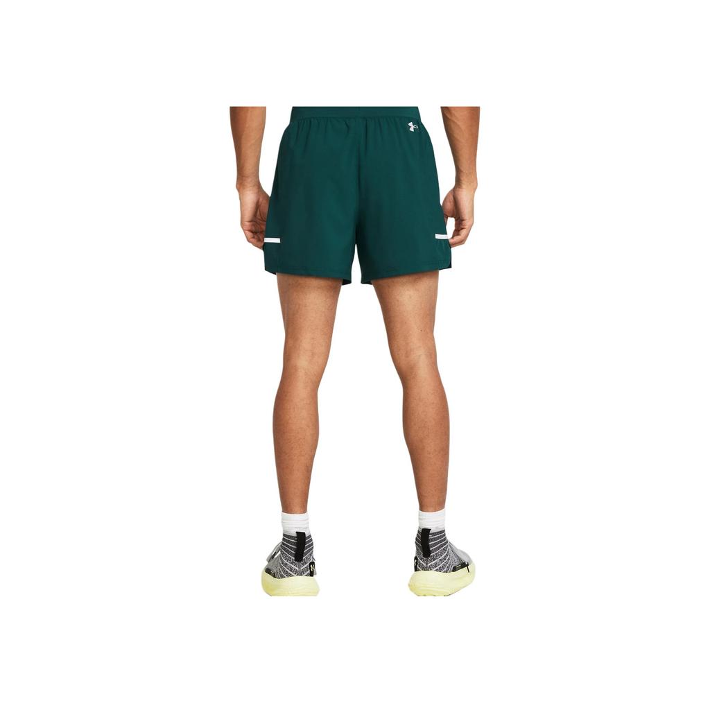 Under Armour UA Zone Pro Solid Color Lace Loose Mid Waist Sports Shorts Men Shorts Aqua 1384141-449