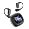 Q18 Over-Ear Bluetooth Earphones with Color Screen, ANC Noise Reduction, and AI Translation.