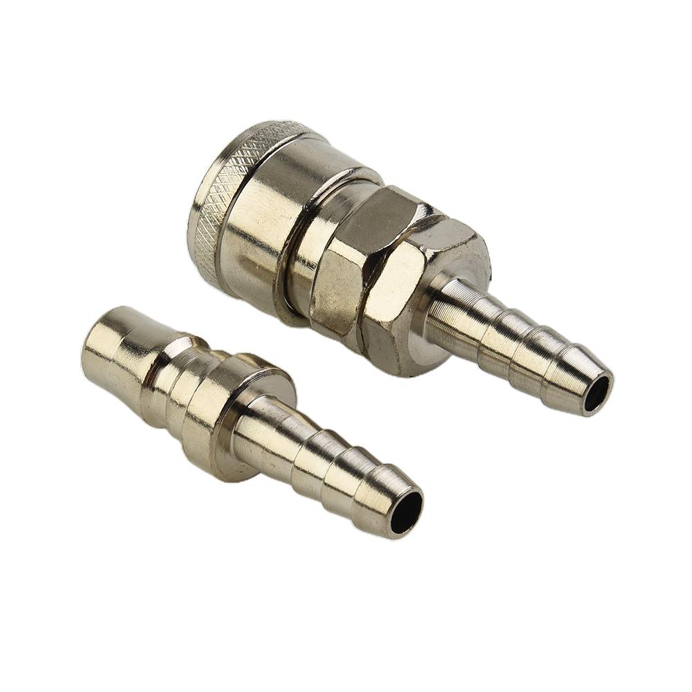 Tools Hose Fittings 8mm Portable Silver Coupler Connector Quick Release SH20 PH20 Hose Fittings Useful Hot Sale