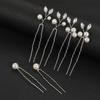 Hair Jewelry Hair Accessories Wedding Pearl Rhinestone Bridal Hair Pins Hair Clips Flower Headwear