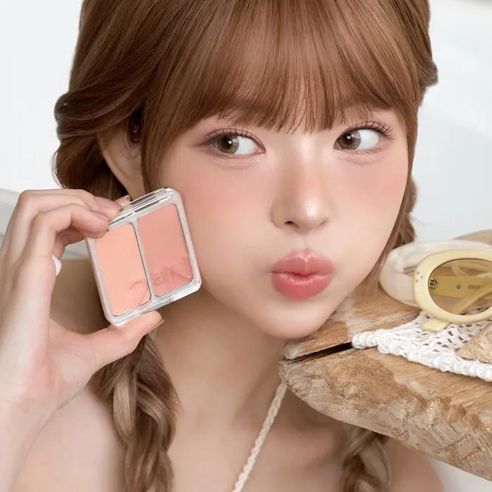 Dual Cheek 20 Colors 18 Dear Rose