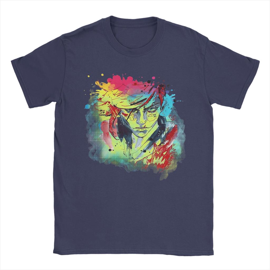 Men TShirt Vi Movie Series Character Game Humor 100 Cotton Tee Shirt Short Sleeve  T Shirt Crew Neck Clothing Gift