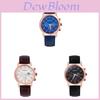 Wokai Business Mens Watch With Pu Strap Quartz Movement For Formal Wear