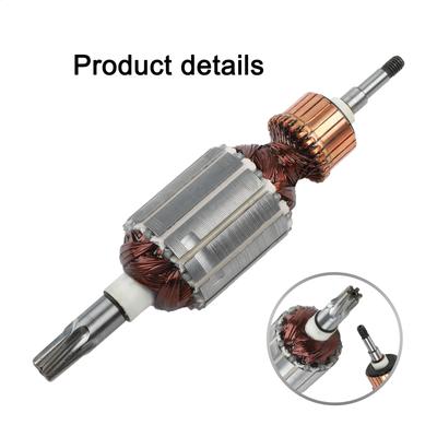 High Performance Armature for ROTOR Tailored for Use In Electric Hammers Fits Models For HR4001C HR4010C and HR4011C