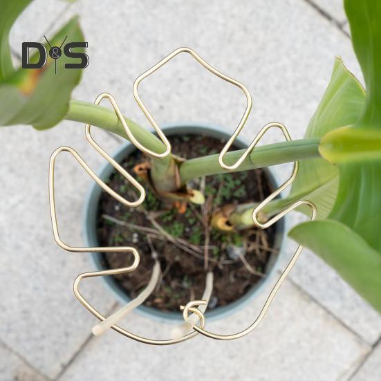 Monstera Plant Stabilizer Metal Plant Stem Holder Indoor Plant Support Stem Stabilizer for Garden Flowers Potted Plants Thriving Growth