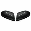 Carbon Fiber 2X Side Rearview Mirror Cover Trim For Toyota Avalon 2019 2020 2021