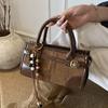 IELGY Ladies Messenger Bag Retro Merad Brown Outing Small Bag