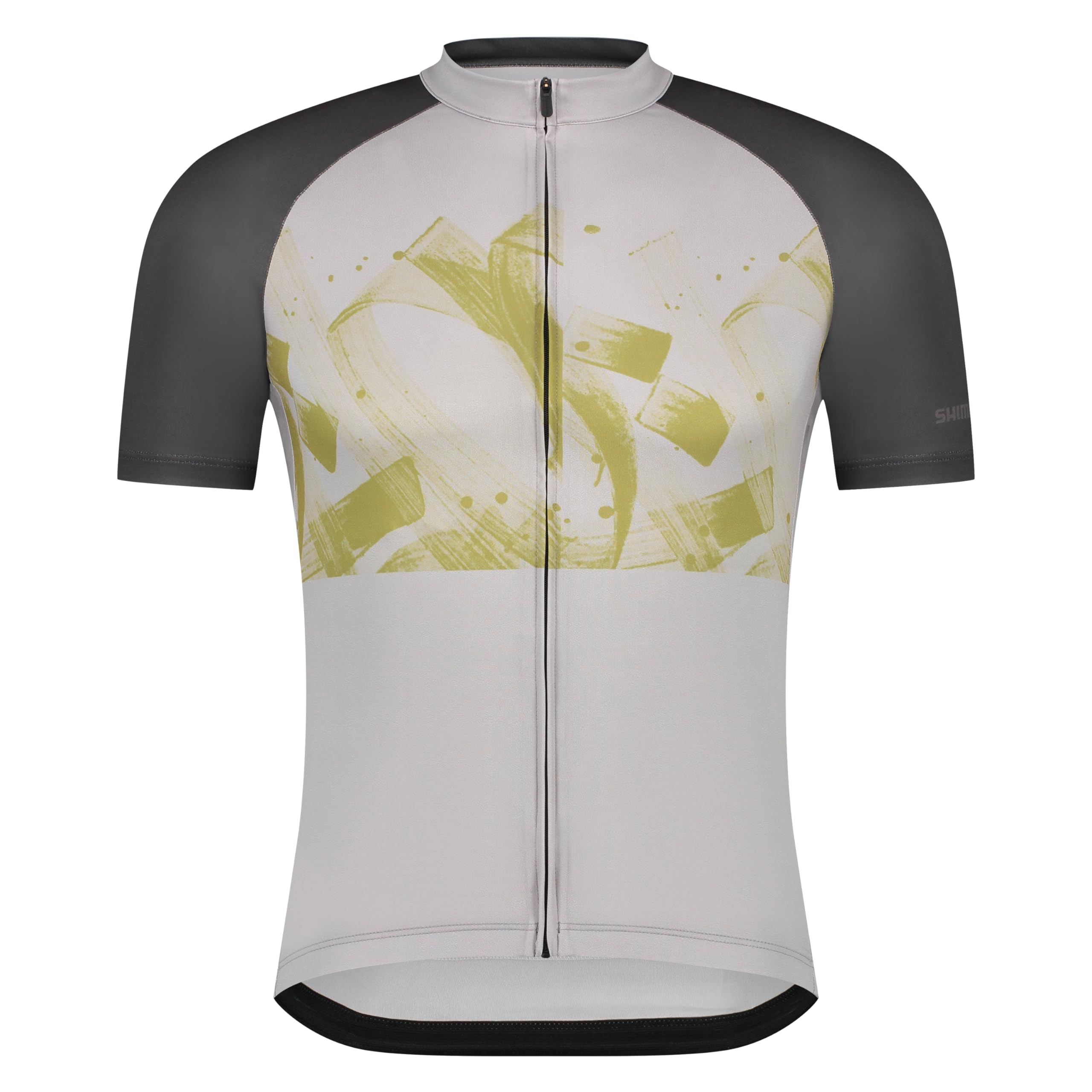 

SHIMANO Cycling Jersey COLORE Short Sleeve Jersey, Ice Gray, Size S (European Size), Recommended Height: 167-173cm