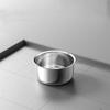 New 304 Stainless Steel Single And Double Cats Dogs Bowl Neck Protection Anti Slip Anti Overturning Cats Dogs Feeding Water Bowl