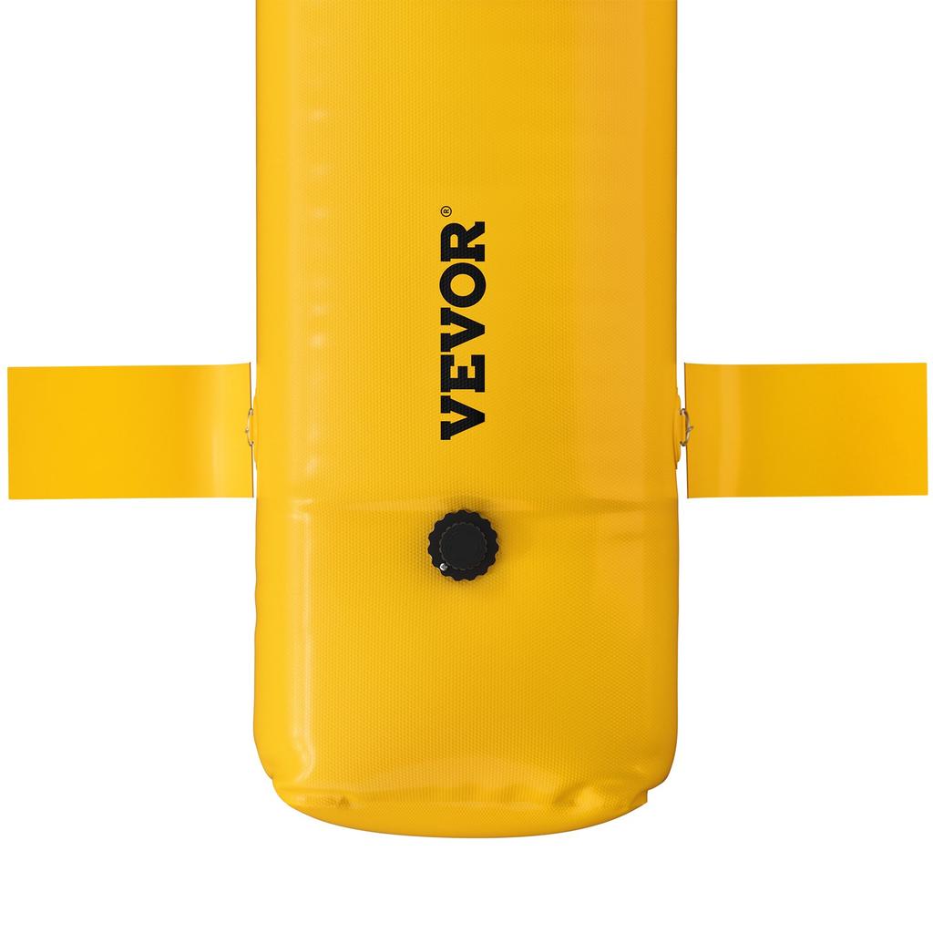 VEVOR Flood Bag, 732 × 50.8 × 30.5 Cm, Reusable PVC Water Diversion Tubes, Lightweight with Excellent Waterproof Effect Used for Doorways, Garages