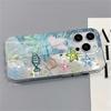 Summer Ocean Fish Butterfly Case For iPhone 16 15 14 13 12 11 Pro Max Plus With Lovely Starfish Bracelet Anti-Lost Cove