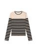 NITINA Stripe Round Pullover Iv