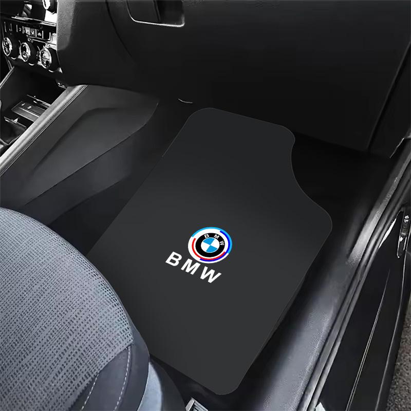 Car Floor Mat Auto Front and Rear Carpet Foot Mats with Rubber Backing For BMW 50TH M3 M4 M5 E39 E46 E60 E90 X1 X3 X5 X7 F10 F20 gzbf35